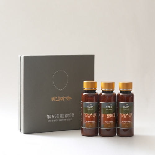 [마고마카] 발효과립 선물세트(발효마카x3병)/온가족형  (건강식품)  (기타 건강식품)