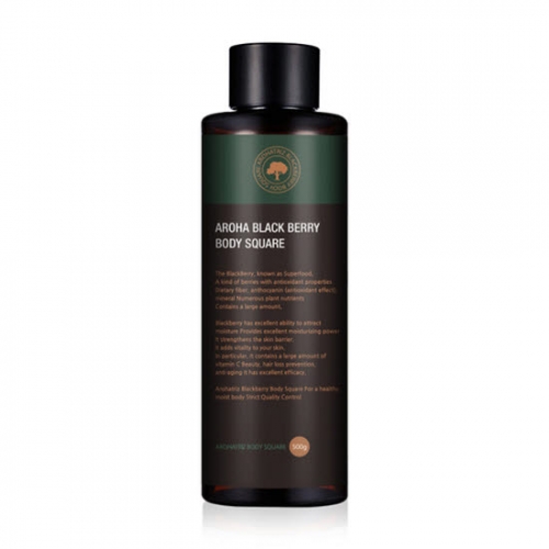 아로하트리즈 블랙베리 바디스퀘어 바디로션 500ml  (바디로션/크림/핸드/풋케어)