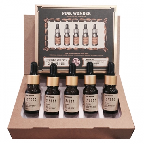 핑크원더 호호바오일10ml*5ea  (바디오일/스크럽/솔트)