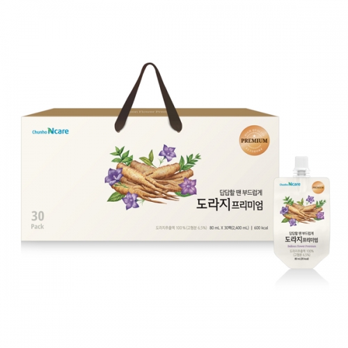 천호엔케어 도라지 프리미엄 80mlx30개입  (과즙음료)