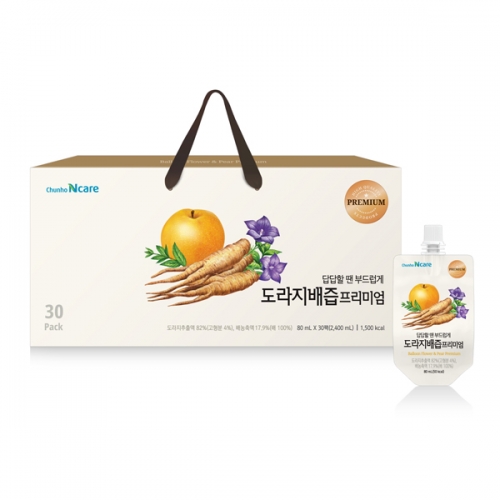 천호엔케어 도라지배즙 프리미엄 80mlx30개입  (과즙음료)