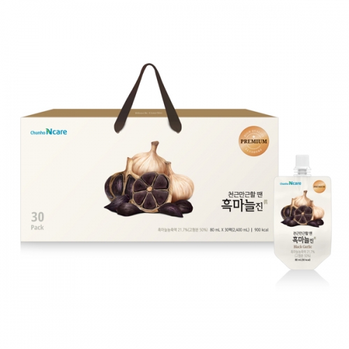 천호엔케어 천근만근할 땐 흑마늘 진 80mlx30개입  (과즙음료)