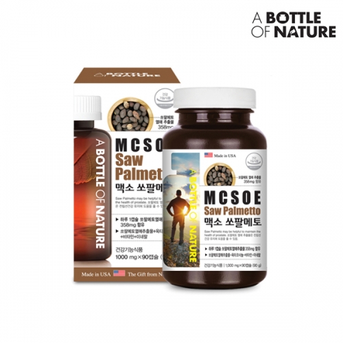 어바틀 맥소 쏘팔메토 1000mg x 90캡슐  (영양/건강보조제)