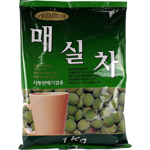 대호 매실차 1kg 자판기용  (차/티백/코코아)