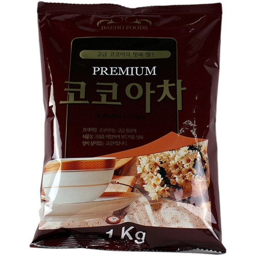 대호 프리미엄 코코아차 1kg(자판기용)  (차/티백/코코아)