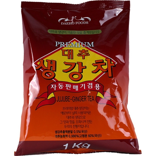 대호 대추생강차 1kg (자판기용)  (차/티백/코코아)