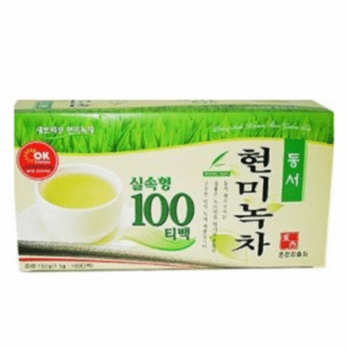 동서현미녹차 1.5gX100T  (차/티백/코코아)