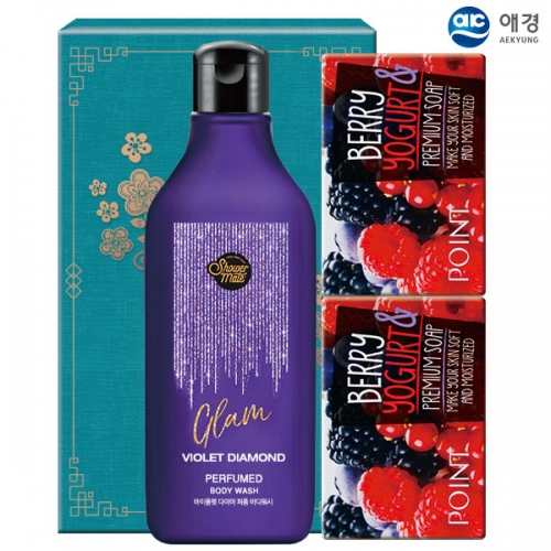 샤워메이트 포인트베리비누2P(3종)  (샤워/바디워시)