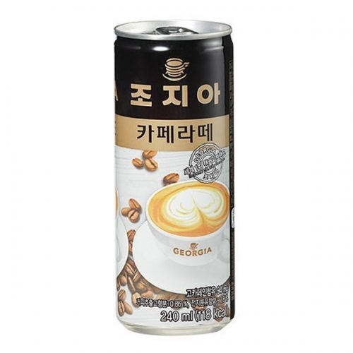조지아 카페라떼 커피 240ml x 30캔  (캔커피/아이스티)