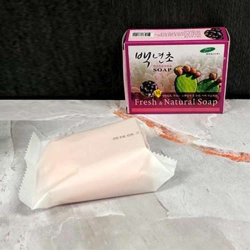 케이스 백년초 미용비누 1P  (비누)