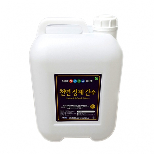 두부용 식용 천연 정제 간수 15L  (조미료/분말류)
