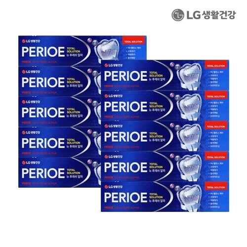 LG생활건강 페리오 뉴후레쉬 알파 170g x 10개  (면도용품/기타이미용품)