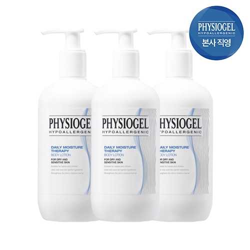 피지오겔 데일리 모이스처 바디로션 400ml X 3개  (이미용용품)  (바디로션/크림/핸드/풋케어)
