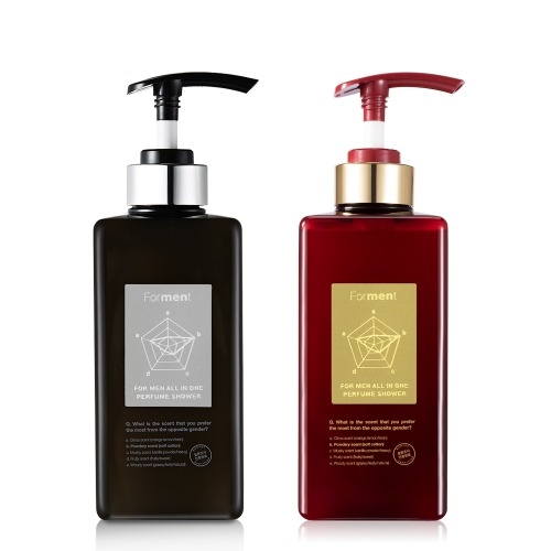 [포맨트] 포맨 올인원 워시 퍼퓸 샤워 500ml  (스킨/토너/미스트)