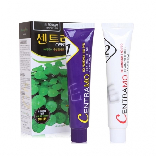 센트라모 코팅 칼라 크림 염색약 120g /염색/새치/흰머리  (염색/가발/흑채)
