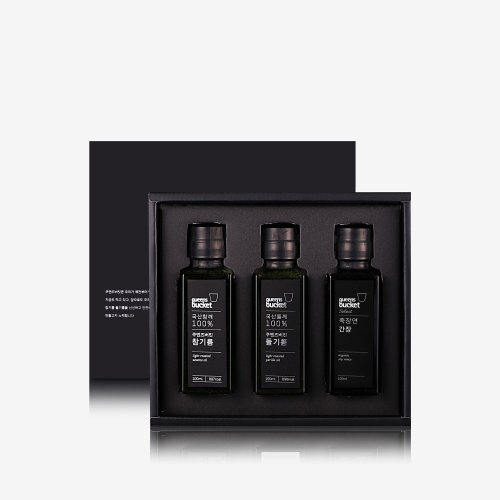 [쿠엔즈버킷] 참.들.간장 100ml 세트  (식용유/참기름/오일류/시럽)
