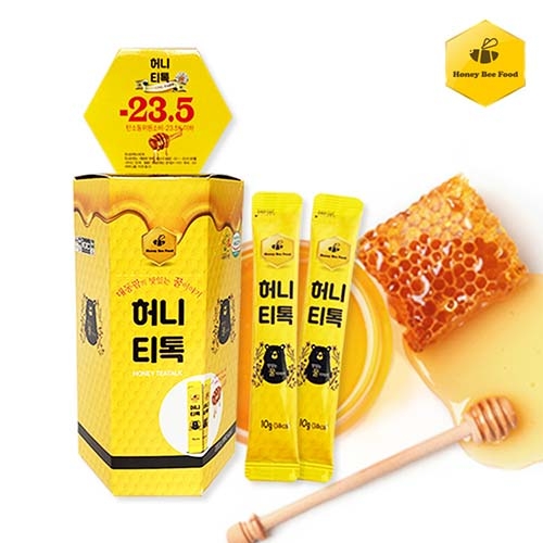 [허니비푸드]  허니티톡 스틱 10g*20포/꿀  (꿀/꿀차/유자차)