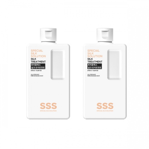 트리플에스 실크 트리트먼트 275ml X 2개 + 증정샘플 1매  (샴푸/린스/트리트먼트)