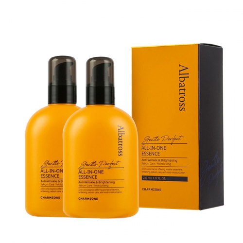 알바트로스 젠틀 퍼펙트 올인원 에센스 230ml*2개묶음/스킨/로션  (남성화장품세트)