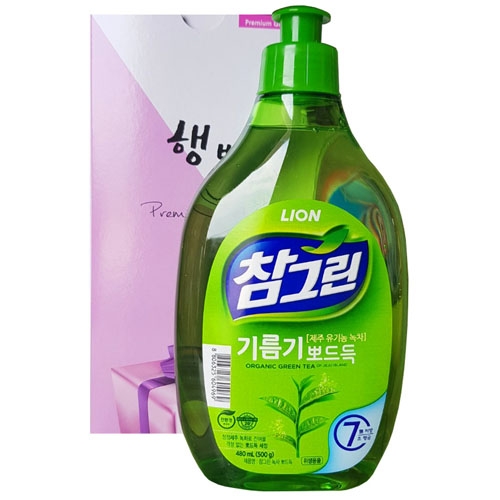 참그린 녹차500g-1p  (주방세제)