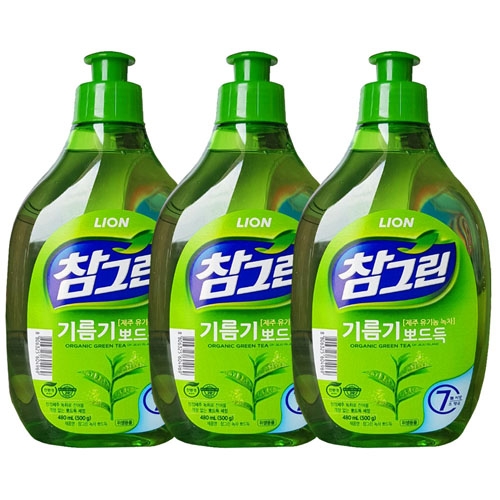 참그린녹차500g-3개  (주방세제)