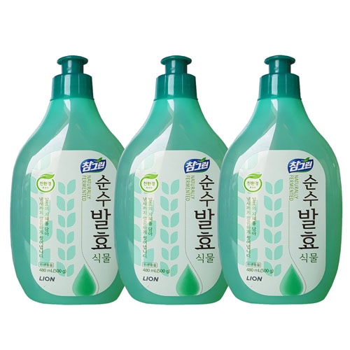 참그린 식물주방세제 500g-3개  (주방세제)