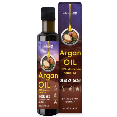 [네츄럴라이즈] 아르간 오일 (250ml)/식물성 불포화 지방산/식물성오메가  (기타 건강식품)