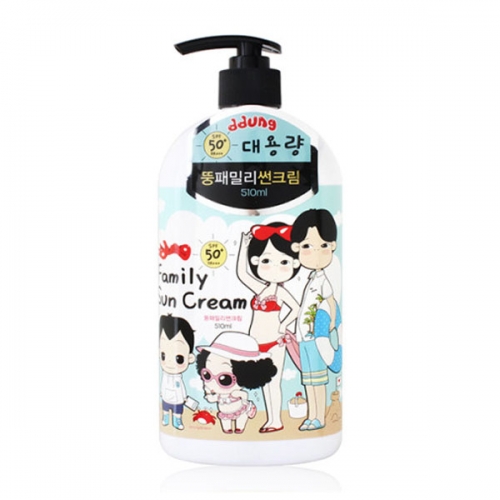 뚱 패밀리 썬크림 510ml  (핸드워시/립케어/선크림)