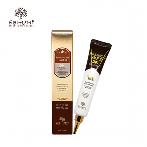 [Eshumi] 애슈미 스네일 뮤커스 골드 아이크림 40ml  (크림/아이크림)