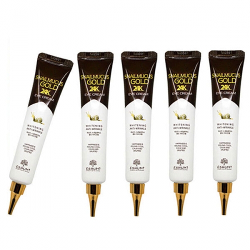 [Eshumi] 애슈미 스네일 뮤커스 골드 아이크림 40ml x 5개  (크림/아이크림)