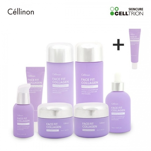[셀트리온] 셀린온 페이스핏 콜라겐 스킨케어 7종 + 아이크림 30ml + 쇼핑백  (기능성화장품)
