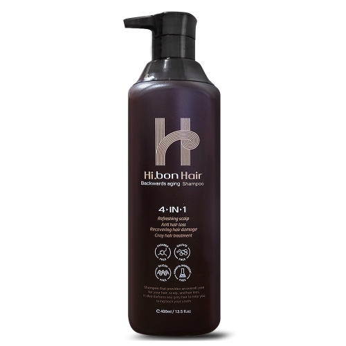 하이본 블랙 샴푸 400ml(새치케어/탈모완화기능성)  (샴푸/린스/트리트먼트)