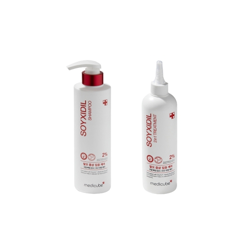 메디큐브 소이시딜 샴푸 490ml + 메디큐브 소이시딜 투인원 트리트먼트 265ml  (샴푸/린스/트리트먼트)