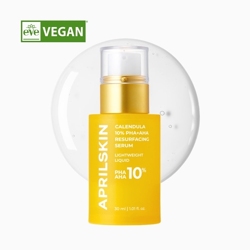 에이프릴스킨 카렌둘라 PHA+AHA 리서페이싱 세럼 30ml  (에센스/세럼/앰플/오일)