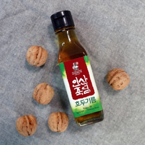 인산죽염 3회법제 호두기름 120ml  (식용유/참기름/오일류/시럽)
