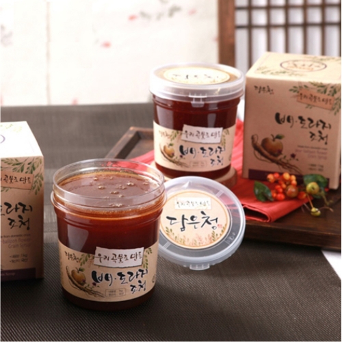 담은청_조청 2종세트(배+배)  (물엿/식초/소스/액젖)