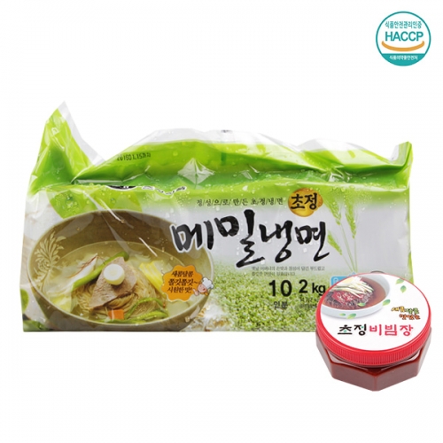 [명家면옥] 비빔 메밀냉면/10인분(메밀면2kg+비빔장300gx2통)  (만두/국수/스파케티/냉면)