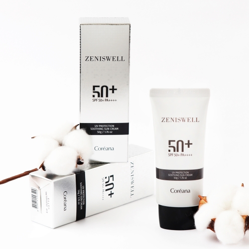코리아나 제니스웰 UV 프로텍션 수딩 선크림 SPF 50+ PA++++(50g)  (스킨/토너/미스트)