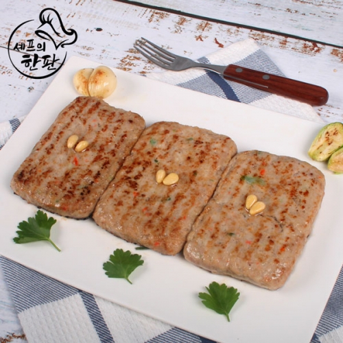 (셰프의한판)국내산돈떡갈비 600g(150g*4ea)  (축산가공식품)
