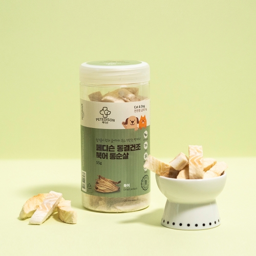 [페디슨] 동결건조 북어트릿 95G  (애견간식)