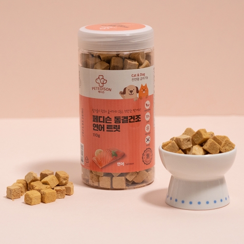 [페디슨] 동결건조 연어트릿 110G  (애견간식)