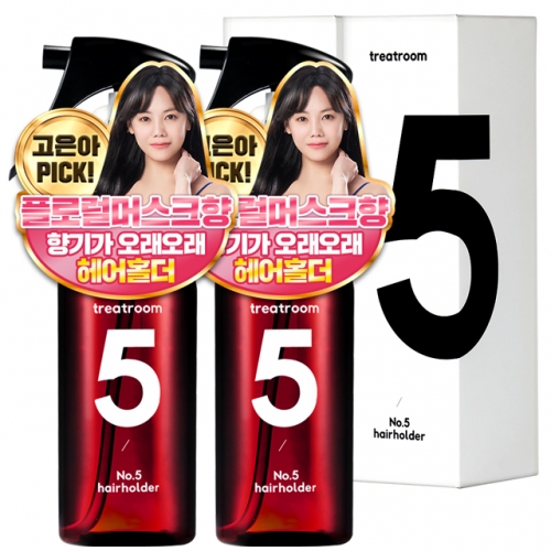 트리트룸 넘버파이브 헤어홀더 퍼퓸 미스트 100ml 2개 저자극 고보습 퍼퓸미스트  (헤어스타일링/헤어영양제)