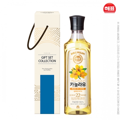 해표 카놀라유500ml 1P  (식용유/참기름/오일류/시럽)