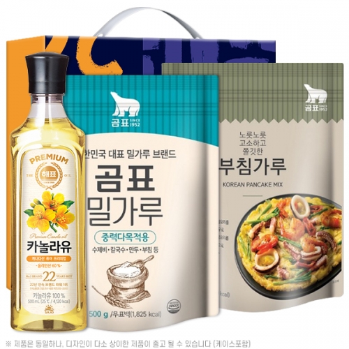 해표카놀라유 곰표밀가루 부침가루(3종)  (식용유/참기름/오일류/시럽)