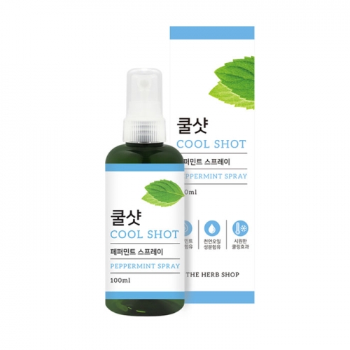 더허브샵_쿨샷 페퍼민트 스프레이 100ml  (스킨/토너/미스트)