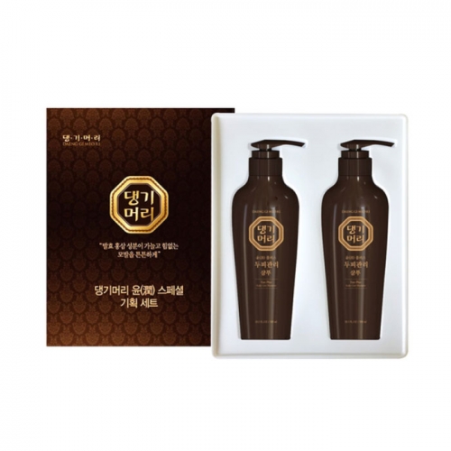 댕기머리 윤 플러스 한빛3호 선물세트 (샴푸300ML*2개)  (선물세트/여행키트)