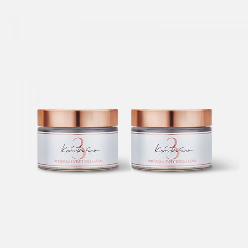 레센셜 로디올라 라이블리 트리플 크림 80ml 2개세트  (크림/아이크림)