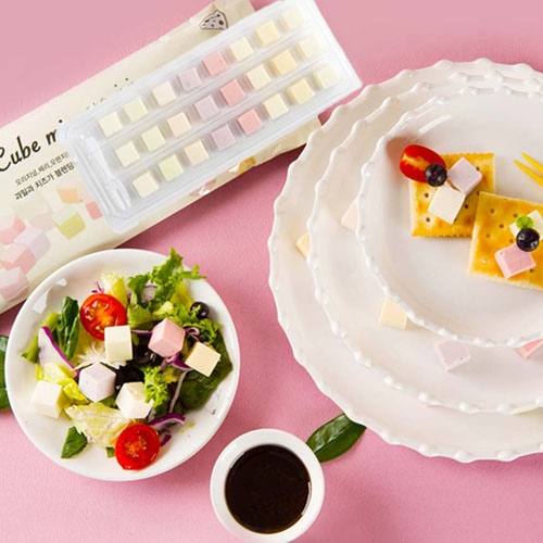 [Rainbow Cube] 칼슘쏙쏙 치즈과일  80g(24개)  (치즈/버터/유제품)