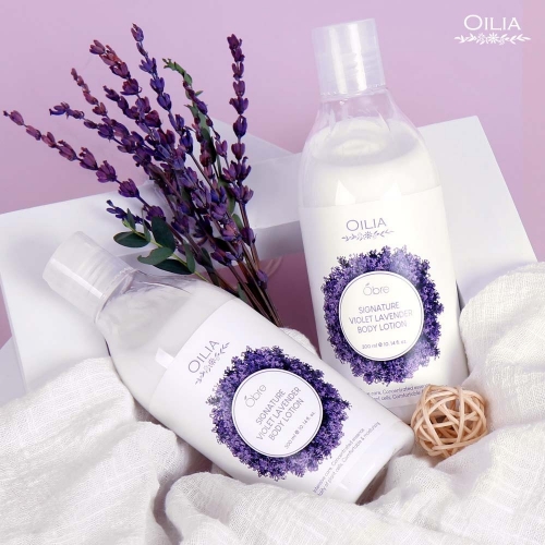 [오일리아] 오브레 시그니쳐 바이올렛 라벤더 바디로션 300ml  (바디로션/크림/핸드/풋케어)