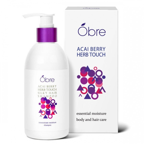 [오일리아] 오브레 아사이베리 허브터치 실키 헤어샴푸 300ml, OSD03  (샴푸/린스/트리트먼트)